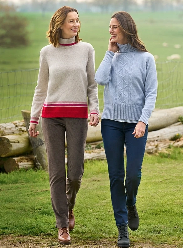 Rollkragenpullover aus Lambswool