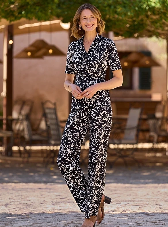 Palazzo Venise et Blouse croisée venise